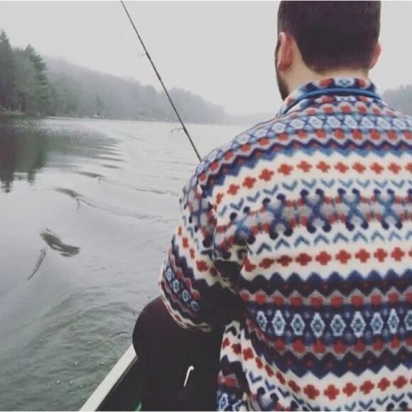 Patagonia Synchilla Snap-T Fleece Pullover in Cliff / Underwater Blue Size S - Picture 5 of 10